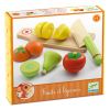 Jeu d'imitation Fruits et légumes à couper Djeco Packaging 2