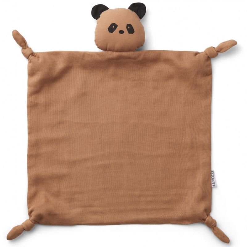 Doudou plat Agnete Panda tuscany rose Liewood