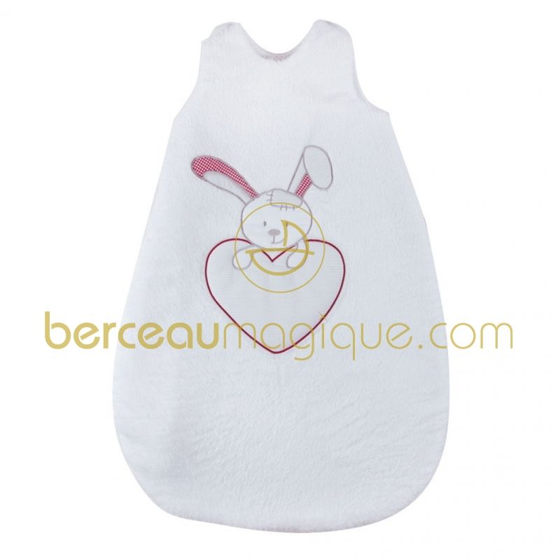 Gigoteuse naissance hiver fourrure Lapin Fragile (67 cm) Candide