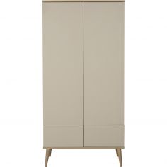 Armoire 2 portes Flow Argile-Clay - Quax