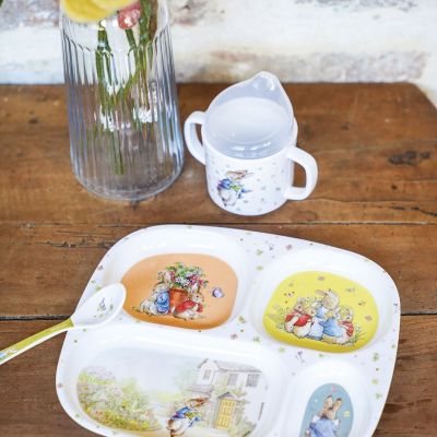 Assiette à compartiments Pierre Lapin