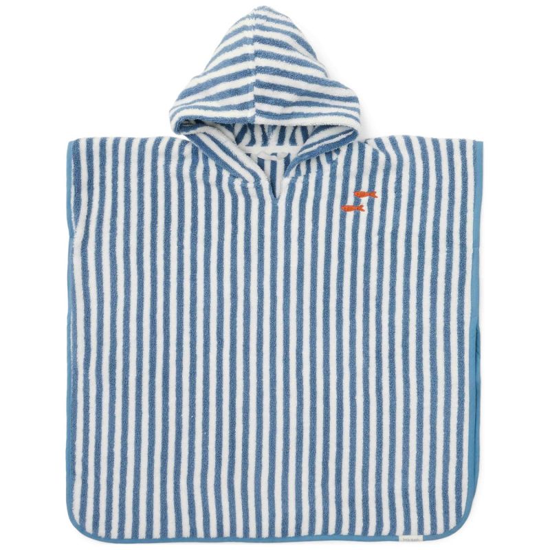Poncho de plage Ocean Sea Life Ocean Blue (0-3 ans) Little Dutch Produit 1