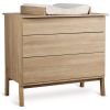 Commode à langer 3 tiroirs Ashi Honey Ash  par Quax