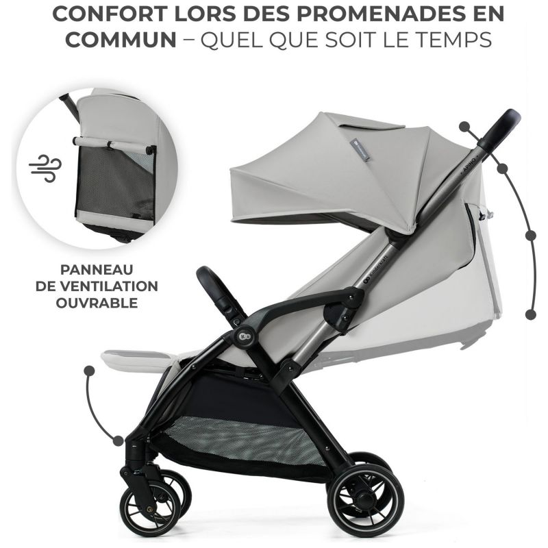 Poussette Apino Dove Grey Kinderkraft Produit 8