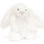 Variation Blanc, beige, noir du produit Peluche Bashful Lapin luna (31 cm) de la marque Jellycat