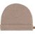 Variation Beige du produit Bonnet de naissance en coton bio Melange clay (0-3 mois) de la marque Baby's Only
