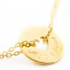 Bracelet Poème coeur (plaqué or jaune)  par Petits trésors