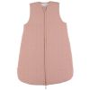 Gigoteuse légère en mousseline bio Rose (70 cm) Noukie's Produit 1