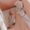 Gigoteuse légère en mousseline bio Rose (70 cm) Noukie's Ambiance 2