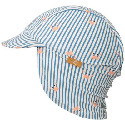 Chapeau anti-UV Rayures & crabes (12-24 mois) Fresk