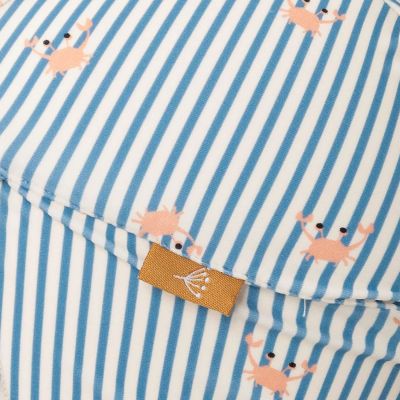 Chapeau anti-UV Rayures et crabes (12-24 mois)