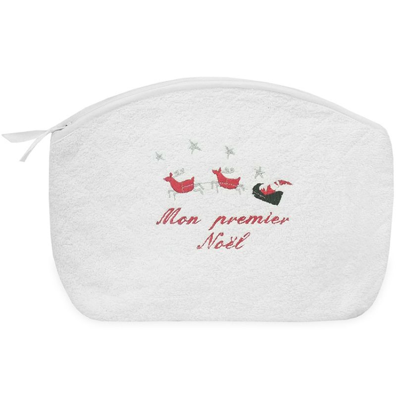 Trousse de toilette Mon premier Noël Père Noël ANVIE