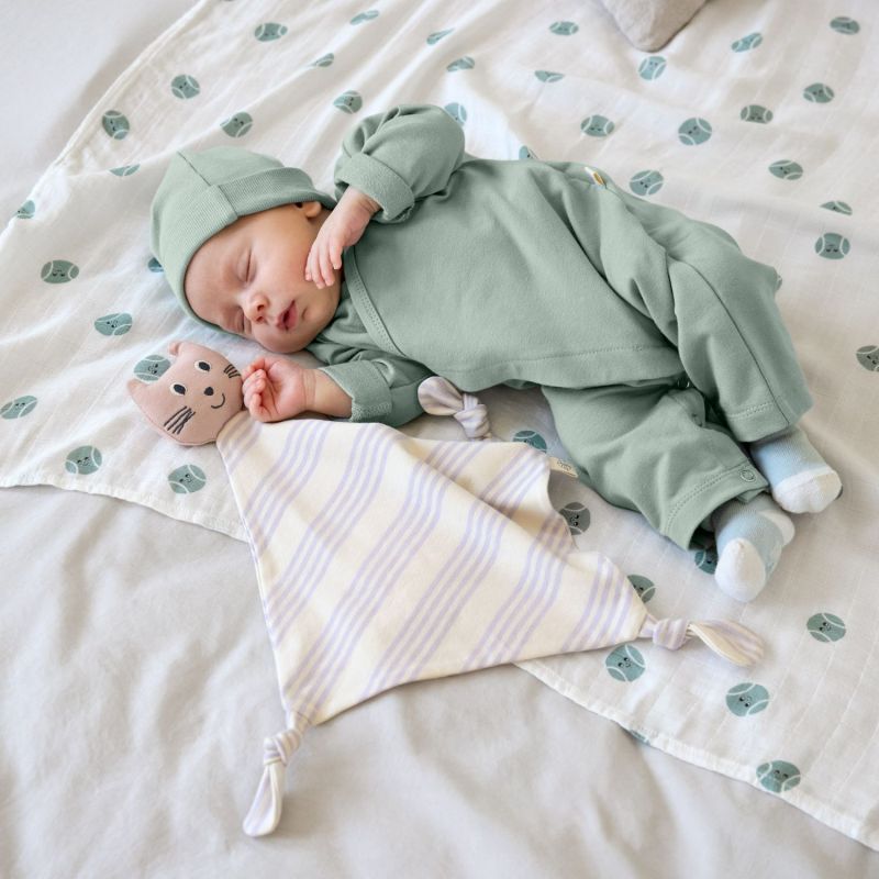 Lot de 3 langes doux Tiny Team bleu (80 x 80 cm) Lässig Ambiance 7