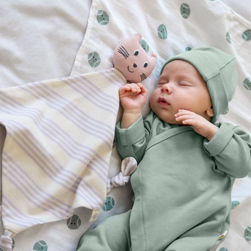 Lot de 3 langes doux Tiny Team bleu (80 x 80 cm) Lässig Ambiance 8