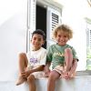 T-shirt anti-UV manches longues violet et sel marin (4-5 ans) Lässig Ambiance 7