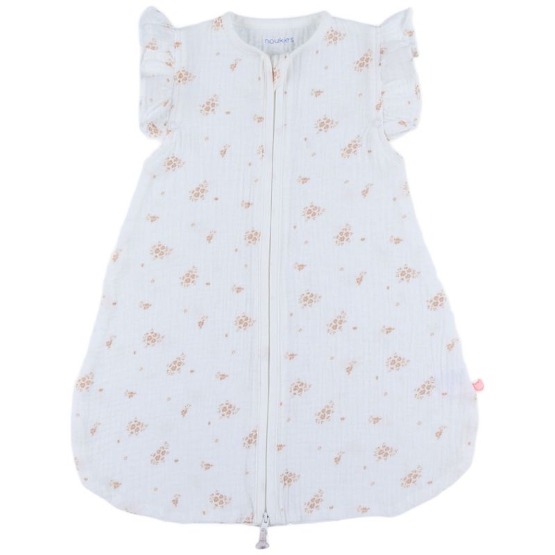 Gigoteuse légère en mousseline bio Fleurs d'Antan (50 cm) Noukie's Produit 2