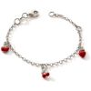 Bracelet Pomme-Cerise-Fraise (argent 925) Baby bijoux Produit 1