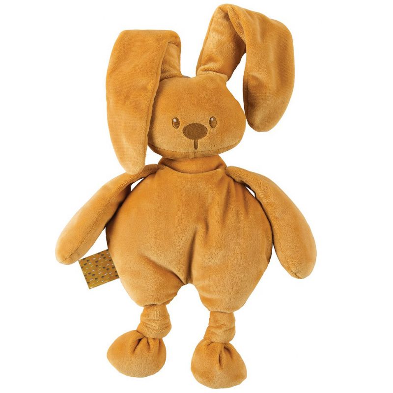 Peluche lapin Lapidou ocre (36 cm) Nattou