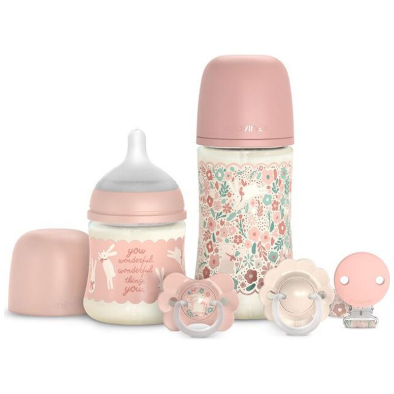 Coffret de naissance Welcome Baby Wonderland rose Suavinex Produit 1