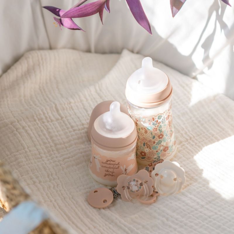 Coffret de naissance Welcome Baby Wonderland rose Suavinex Ambiance 3