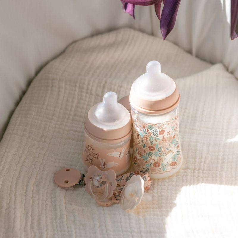 Coffret de naissance Welcome Baby Wonderland rose Suavinex Ambiance 5