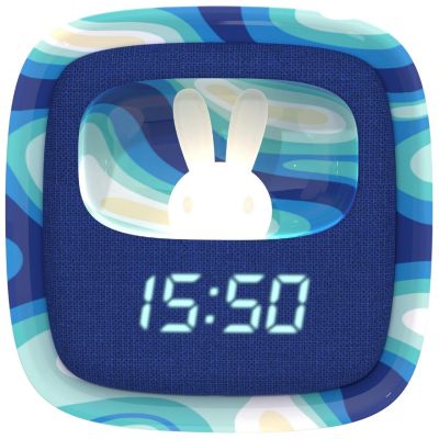 Réveil 2 en 1 Billy Blue Waves