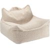 Fauteuil pouf et repose-pieds Biscuit molletonné Wigiwama Produit 4