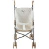 Poussette pour poupée Gaze Cœurs (personnalisable) Atelier Wagram Produit 4