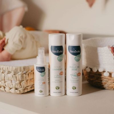 Gel lavant bio corps et cheveux Bulle de Bébé flacon et pompe (400 ml)