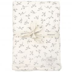 Plaid Olive Bloom (60 x 90 cm) - Babyshower