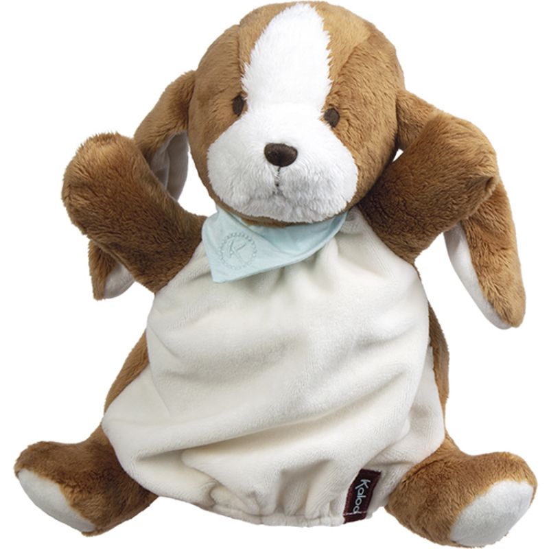 Doudou marionnette Tiramisu le chien Kaloo