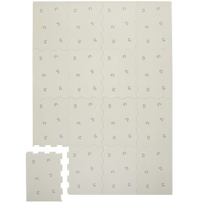 Tapis puzzle Taupe Myrtilles (171 x 123 cm)
