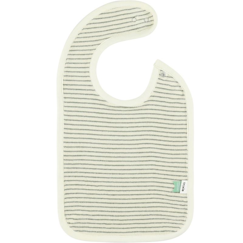 Bavoir à pression Stripes Olive Trixie