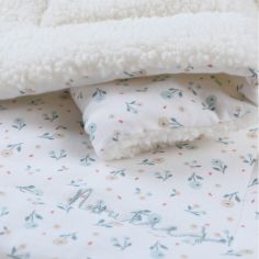 Couverture ouatinée en jersey sherpa Romance Mix& Match (75x100 cm)