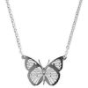 Collier Papillon Argent Mava Produit 1