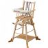 Chaise haute transformable Marcel en bois massif - Combelle Chaise haute transformable Marcel en bois massif - Combelle