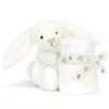 Doudou plat Bashful Luxe Lapin Luna Jellycat Produit 2
