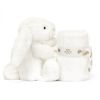 Doudou plat Bashful Luxe Lapin Luna Jellycat Produit 5