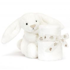 Doudou plat Bashful Luxe Lapin Luna