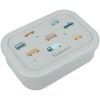 Lunch box 3 compartiments en silicone Dino vert Kidzroom Produit 1