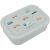 Variation Vert, blanc, marron du produit Lunch box 3 compartiments en silicone Dino vert de la marque Kidzroom
