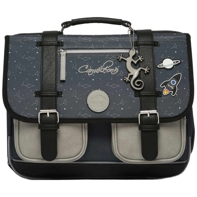 Cartable A4 primaire Grey Stellar (38 cm) Caméléon Produit 1