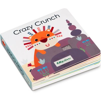 Livre bébé tactile et sonore Crazy Crunch  par Lilliputiens