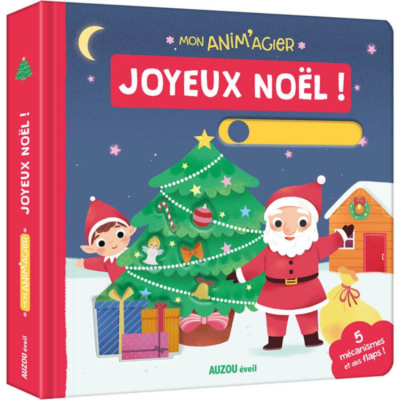 Livre Mon anim'agier : Joyeux Noël Auzou Editions