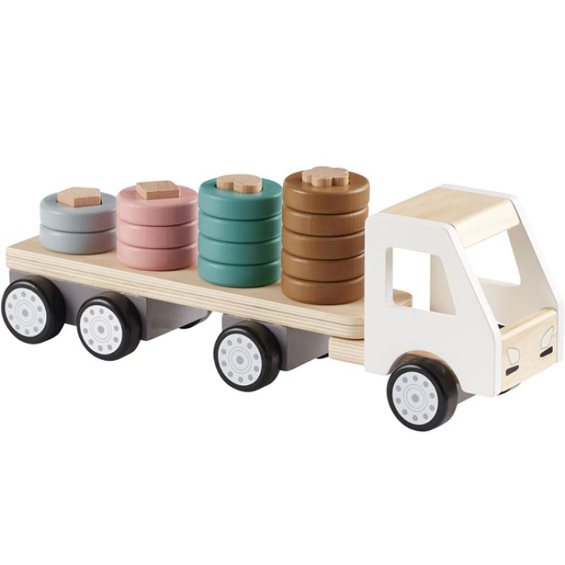Camion avec anneaux en bois Aiden Kid's Concept