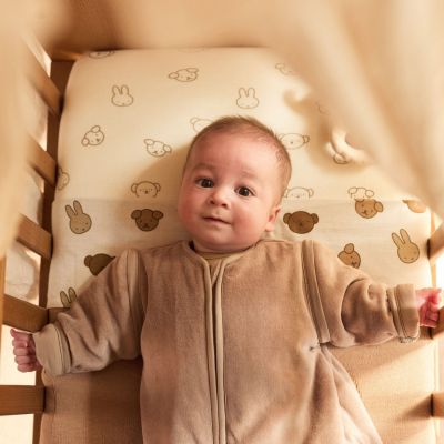 Housse de couette + taie d'oreiller Miffy and Friends (100 x 140 cm)