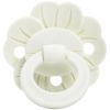 Sucette symétrique en silicone Binky Bloom Vanilla White (3 mois et +) Elodie Details Produit 1