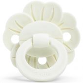 Sucette physiologique Binky Bloom Vanilla White