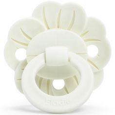 Sucette physiologique Binky Bloom Vanilla White - Elodie Details