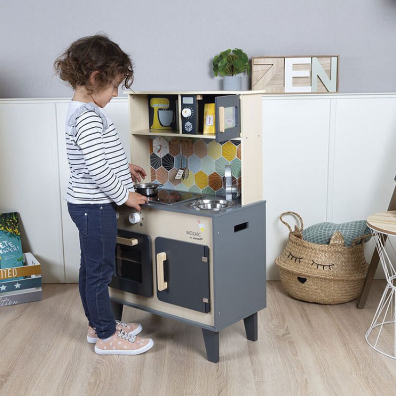 Grande cuisine Mozaïc en bois - Reconditionné Janod Produit 8